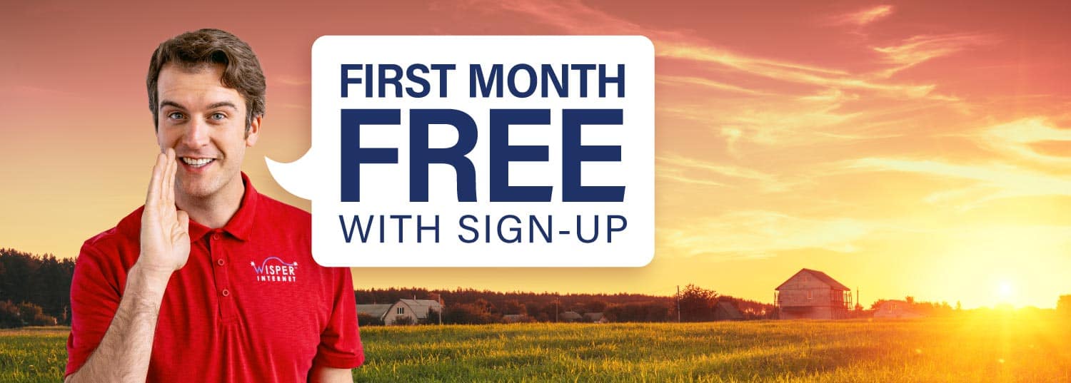 First Month Free with Sign Up